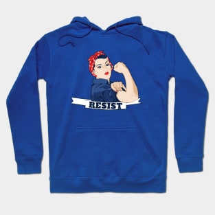 Resist Rosie the Riveter Hoodie